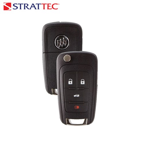 STRATTEC BUICK 4-BTN L,U,P,T FLIP KEY - OHT01060512 - 315 MHZ - 5912555