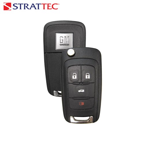 STRATTEC GM LOGO 4-BTN FLIP KEY (NON-PEPS) - OHT01060512 - 315 MHZ - 5913396