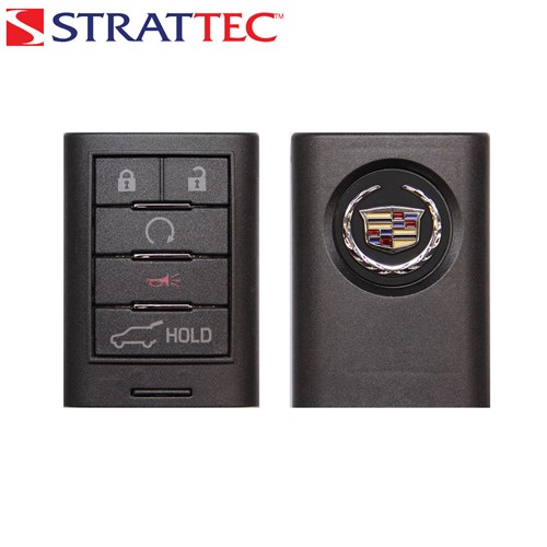 STRATTEC CADILLAC 5-BTN SMART KEY W/HATCH FCC NBG009768T 315MHZ- 5931857