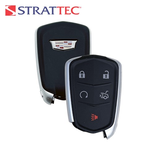 STRATTEC CADILLAC 5-BTN L,U,T,P,RS SMART KEY - HYQ2EB - 433 MHZ - 5942706