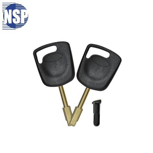 NSP FORD FO21T7-SI TRANSPONDER KEY SHELL