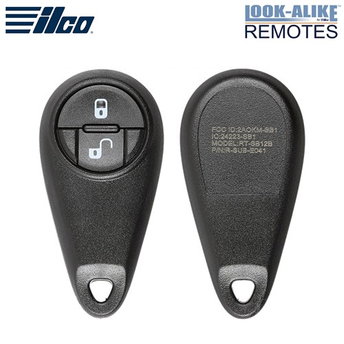 ILCO SUBARU 2-BTN L,U REMOTE - FCC: NHVWB1U711 - OE: 88036-FE041