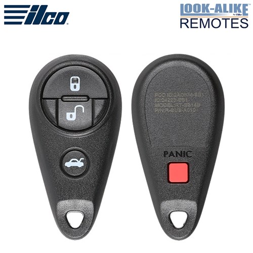 ILCO SUBARU 4-BTN L,U,P,T REMOTE - FCC: NHVWB1U711 - OE: 88036-XA010