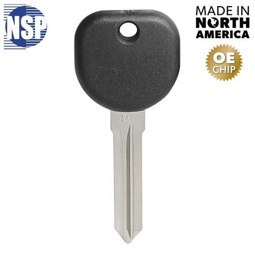 NSP GM B107-PT5 Cloneable Key (OE Chip)