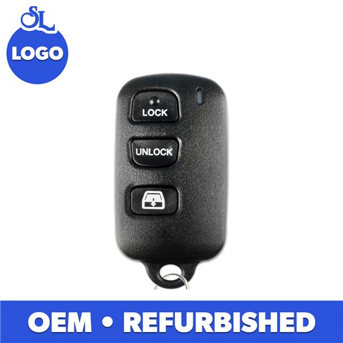 TOYOTA 4-BTN L,U,P,RG  REMOTE - FCC: ELVATDD - OE:89742-OC010