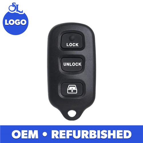 TOYOTA 4-BTN L,U,P,RG REMOTE - FCC: HYQ12BAN - OE:89742-0C010