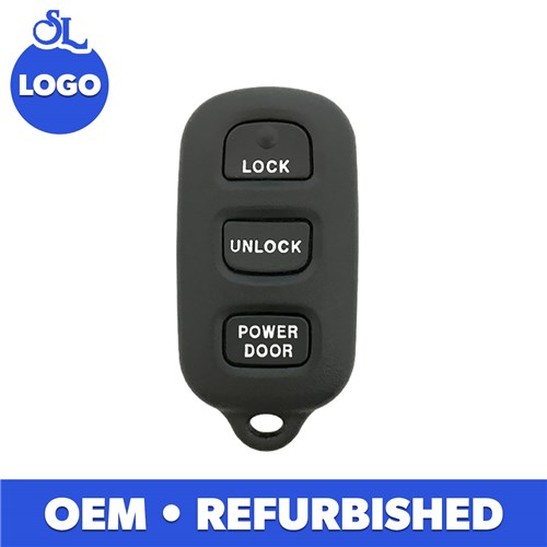 TOYOTA 4-BTN L,U,P,PD REMOTE - FCC: GQ43VT14T - 315 MHZ