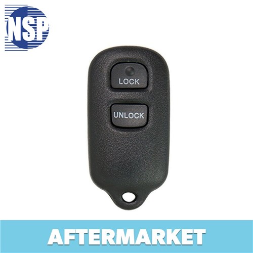 NSP TOYOTA 3-BTN L,U,P REMOTE - FCC: GQ43VT14T - OE: 89742-06010