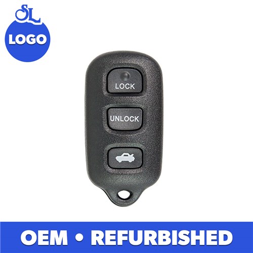 TOYOTA 4-BTN L,U,P,T REMOTE - FCC: GQ43VT14T - OE:89742-AA030