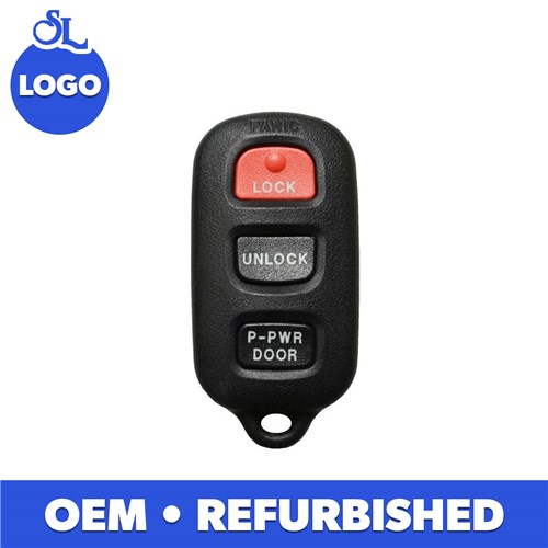 TOYOTA 4-BTN L,U,PD,P REMOTE - FCC: GQ43VT14T - OE:89742-08070