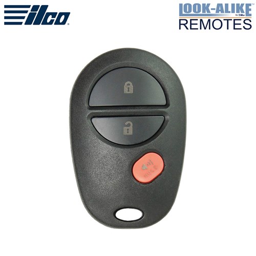 ILCO TOYOTA 3-BTN L,U,P REMOTE - FCC: GQ43VT20T - OE: 89742-AE010