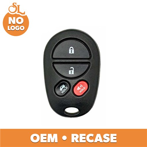 TOYOTA 4-BTN L,U,P,T REMOTE - FCC: GQ43VT20T - OE:89742-AA040