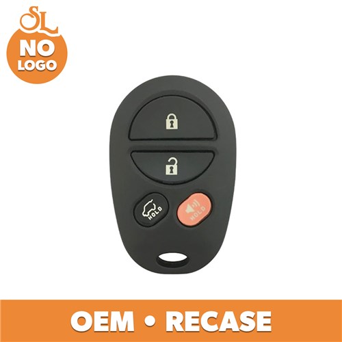 TOYOTA 4-BTN L,U,P,H REMOTE - FCC: GQ43VT20T - OE:89742-0W010