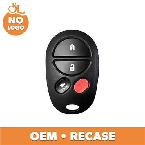 TOYOTA 4-BTN L,U,P,H (FILLED) REMOTE - FCC: GQ43VT20T - OE:89742-0C040