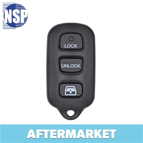 NSP TOYOTA 4-BTN L,U,P,RG REMOTE - FCC: HYQ12BBX - OE: 89742-35050