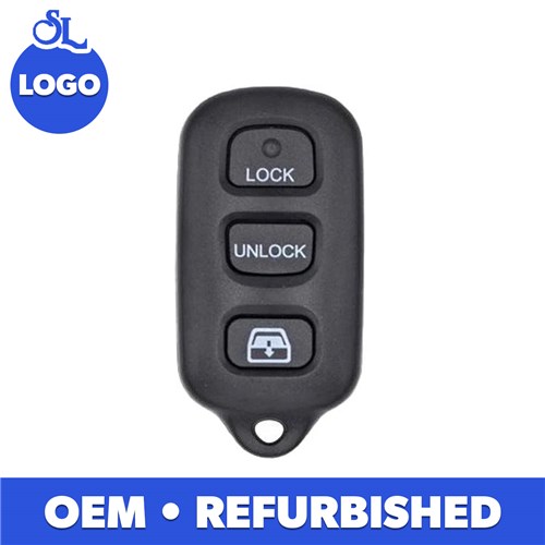 TOYOTA 4-BTN L,U,P,RG REMOTE - FCC: HYQ12BBX - OE:89742-35050