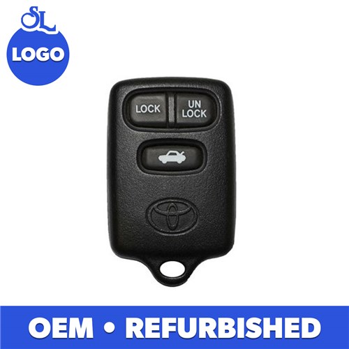 TOYOTA 3-BTN L,U,T REMOTE - FCC: GQ43VT7T - OE:89745-AC010