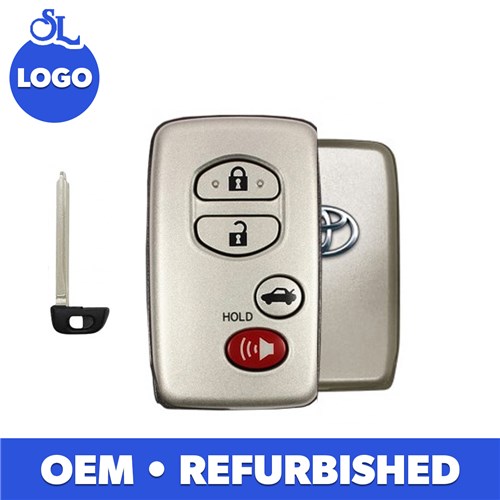 TOYOTA 4-BTN L,U,P,T SMART KEY - FCC: HYQ14AAB - OE:89904-06070