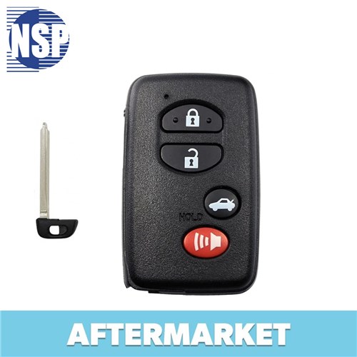 NSP TOYOTA 4-BTN L,U,P,T SMART KEY - FCC: HYQ14AAB - OE: 89904-06041 - 0140, NUMBER BOARD BOARD