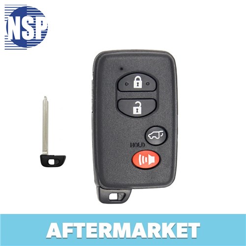 NSP TOYOTA 4-BTN L,U,P,H SMART KEY - FCC: HYQ14AAB - OE: 89904-48110 - 0140, NUMBER BOARD BOARD