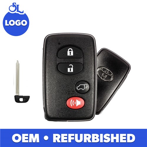 TOYOTA 4-BTN L,U,P,H SMART KEY - FCC: HYQ14AAB - OE:89904-48110