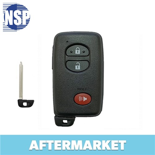 NSP TOYOTA 3-BTN L,U,P SMART KEY - FCC: HYQ14AAB - OE: 89904-48100 - 0140 BOARD