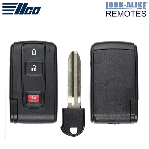 ILCO TOYOTA 3-BTN L,U,P SMART KEY - FCC: MOZB21TG - OE: 89070-47180