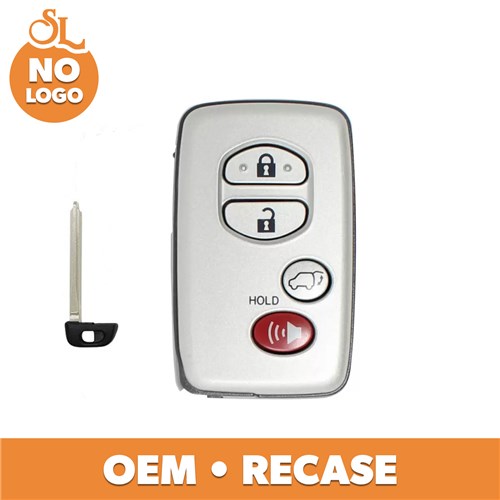 TOYOTA 4-BTN L,U,P,H SMART KEY - FCC: HYQ14ACX - OE:89904-0T020