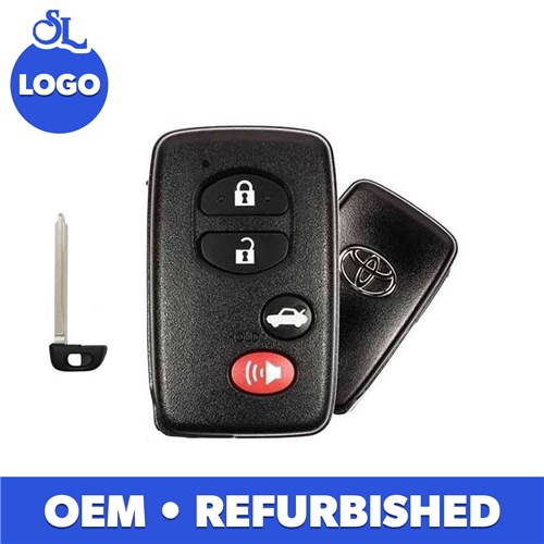 TOYOTA 4-BTN L,U,P,T SMART KEY - FCC: HYQ14ACX - OE:SU003-07424