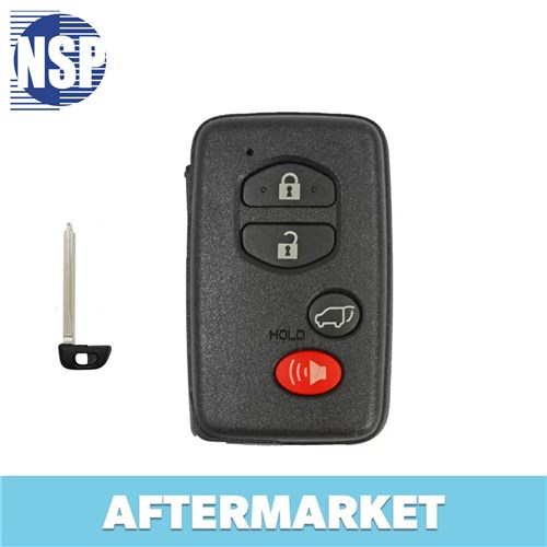 NSP TOYOTA 4-BTN L,U,P,H SMART KEY - FCC: HYQ14ACX - OE: 89904-0T060 - GNE 5290 BOARD