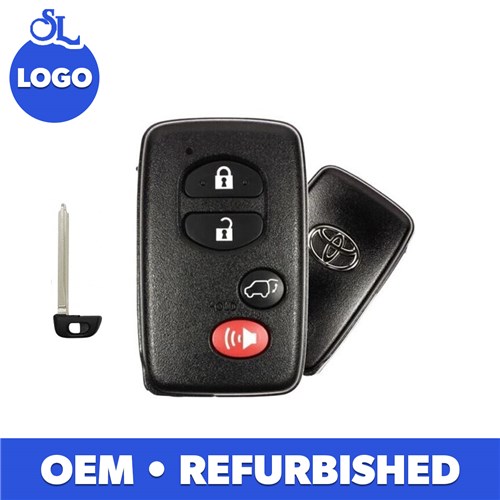 TOYOTA 4-BTN L,U,P,H SMART KEY - FCC: HYQ14ACX - OE:89904-0T060