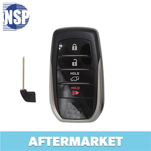 TOYOTA 4-BTN L,U,P,H SMART KEY - FCC:  - OE: 89904-60M80 - AG BOARD 2110 BOARD