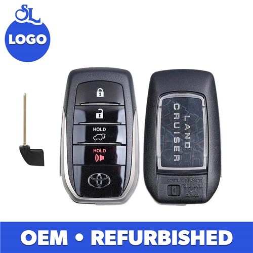 TOYOTA 4-BTN L,U,P,H SMART KEY - FCC:  - OE:89904-60M80