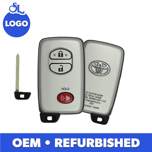 TOYOTA 3-BTN L,U,P SMART KEY - FCC: HYQ14AEM - OE:89904-60771