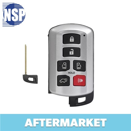 NSP TOYOTA 6-BTN L,U,P,SD,SD,H SMART KEY - FCC: HYQ14ADR - OE: 89904-08010 - BOARD