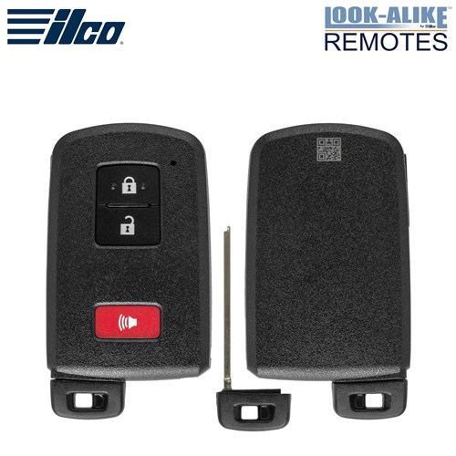 ILCO TOYOTA 3-BTN L,U,P SMART KEY - FCC: HYQ14FBA - OE: 89904-52290 - G-BOARD 0020 BOARD