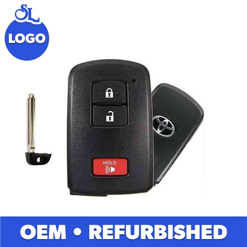 TOYOTA 3-BTN L,U,P SMART KEY - FCC: HYQ14FBA - OE:89904-52290