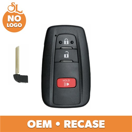 TOYOTA 3-BTN L,U,P SMART KEY - FCC: MOZBR1ET - OE:89904-F4020