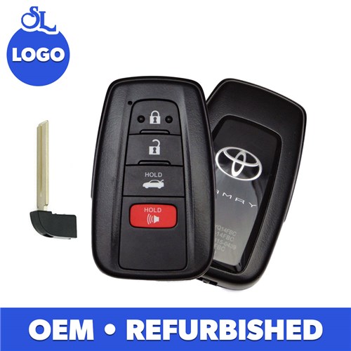 TOYOTA 4-BTN L,U,P,T SMART KEY - FCC: HYQ14FBC - OE:89904-33550