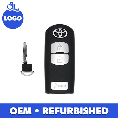 TOYOTA 3-BTN L,U,P SMART KEY - FCC: WAZSKE13D02 - OE:89904-WB004