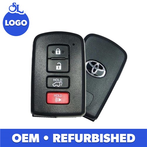 TOYOTA 4-BTN L,U,P,H SMART KEY - FCC: HYQ14FBB - 315 MHZ