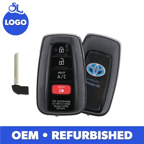 TOYOTA 4-BTN L,U,P,AC SMART KEY - FCC: HYQ14FBE - OE:89904-47460