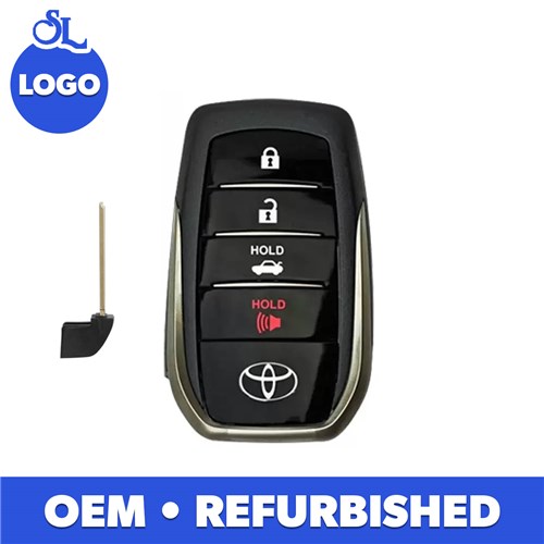 TOYOTA 4-BTN L,U,P,T SMART KEY - FCC:  - OE:89904-62020