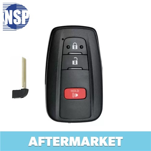 NSP TOYOTA 3-BTN L,U,P SMART KEY - FCC: HYQ14FBC - OE: 8990H-0R010, 8990H-42010 - BOARD 0351 BOARD