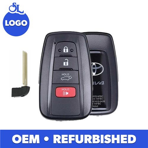 TOYOTA 4-BTN L,U,P,H SMART KEY - FCC: HYQ14FBC - OE:8990H-0R030