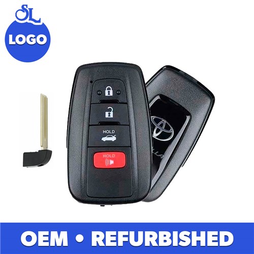 TOYOTA 4-BTN L,U,P,T SMART KEY - FCC: HYQ14FBN - OE:8990H-02030