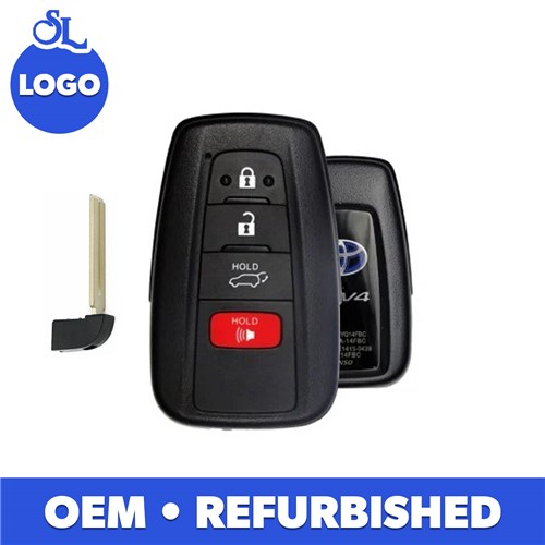 TOYOTA 4-BTN L,U,P,H SMART KEY - FCC: HYQ14FBC - OE:8990H-0R040