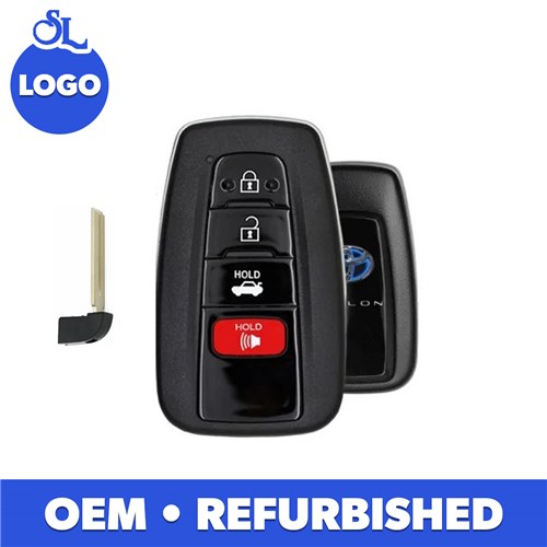 TOYOTA 4-BTN L,U,P,T SMART KEY - FCC: HYQ14FBC - OE:8990H-07080