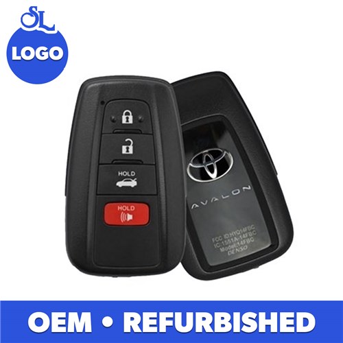 TOYOTA 4-BTN L,U,P,T SMART KEY - FCC: HYQ14FBC - OE:8990H-07070