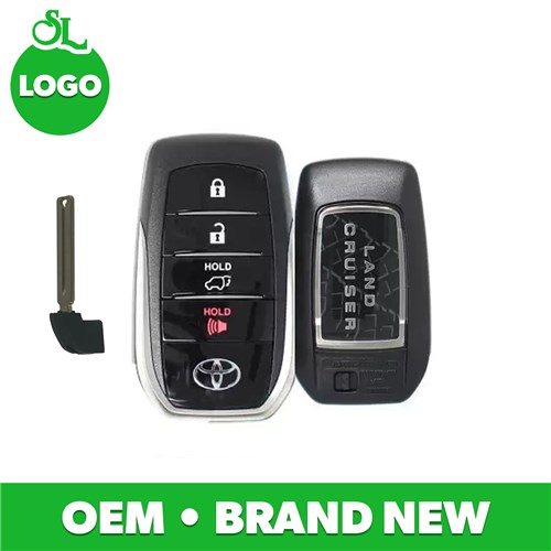 TOYOTA 4-BTN L,U,P,H SMART KEY - FCC: HYQ14FBB - OE: 89904-60X40 - BOARD 0110